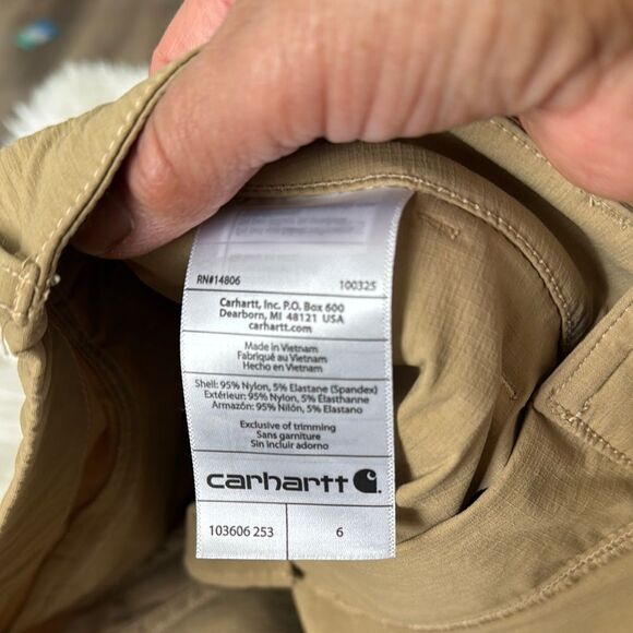CARHARTT Cargo Women’s Size 6 - Picture 10 of 12